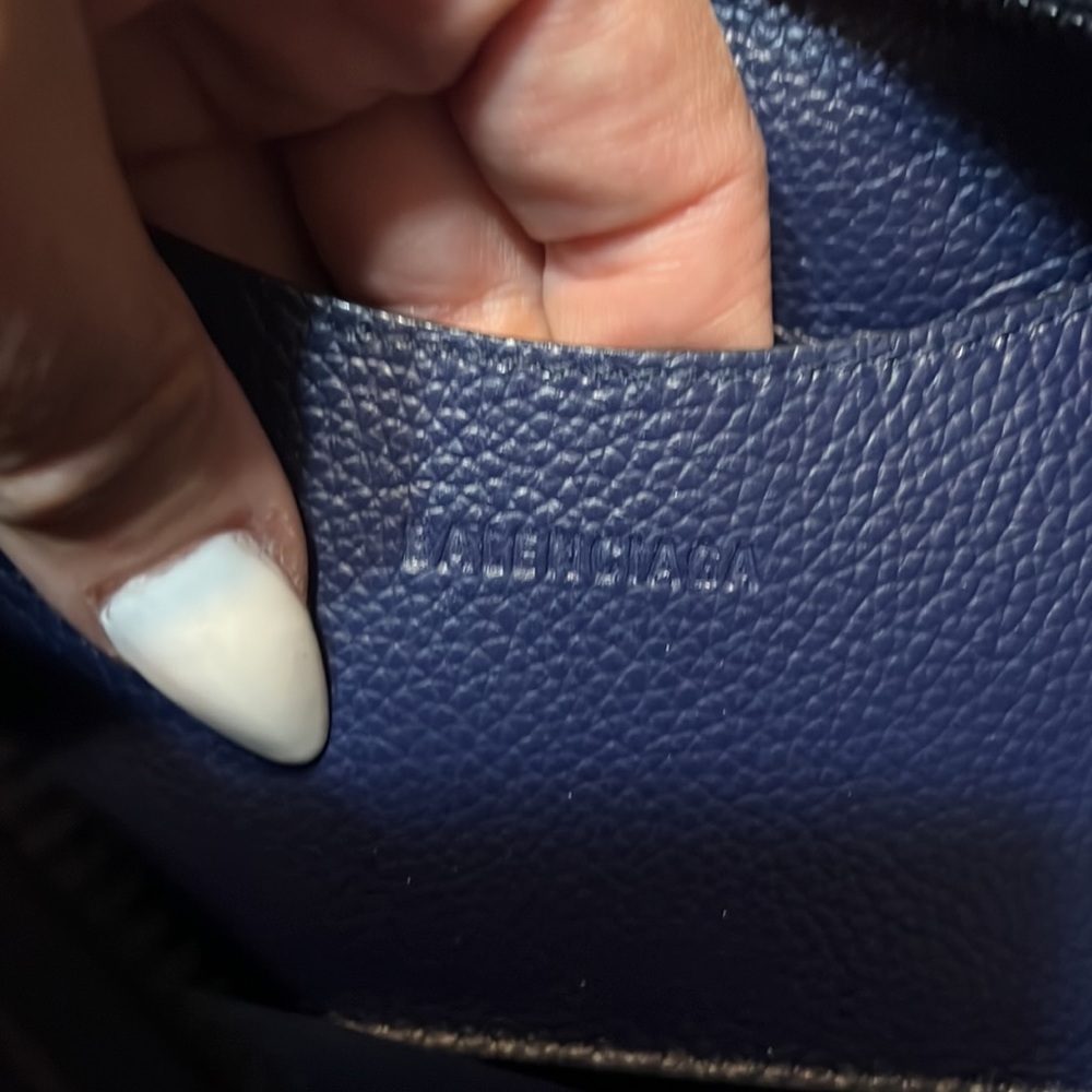 Small Balenciaga Neo City Small Navy - Picture 13 of 15